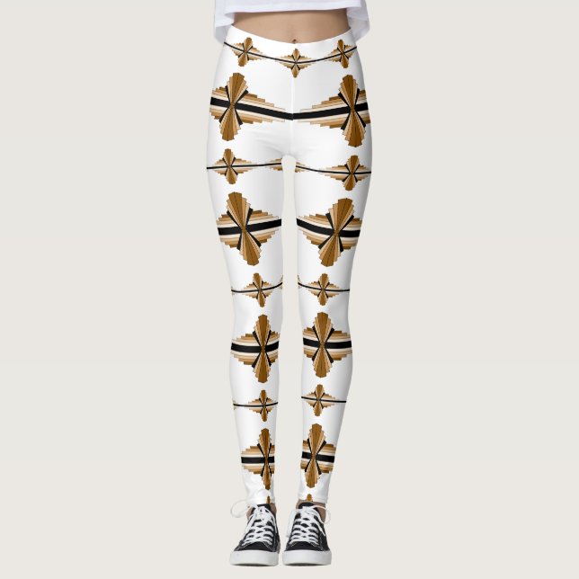 Deko-Elemente in Leggings (Vorderseite)