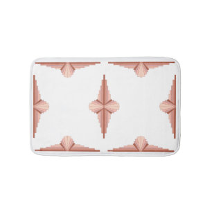 Deko-Elemente in Rose Badematte