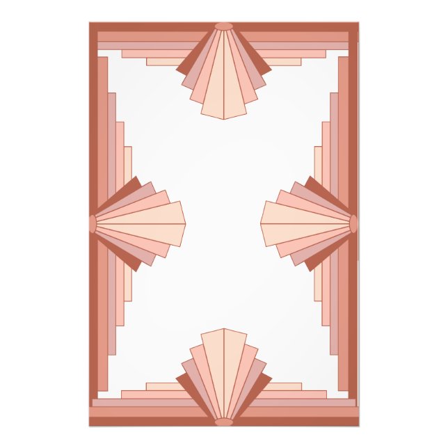 Deko-Elemente in Rose Fotodruck (Vorne)