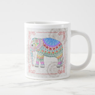 Deko Elephant Boho Style Tasse