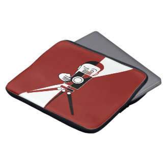 Deko-Fotograf und -Kamera Laptopschutzhülle