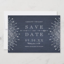 Deko-Hochzeit der Silbernacht Save the Date