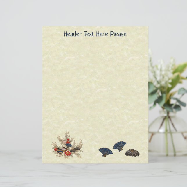 Deko im asiatischen Ozean (Stehend Vorderseite)