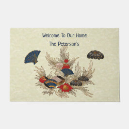 Deko im asiatischen Ozean Fußmatte