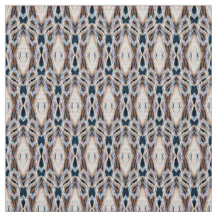 Deko in dunkelblauem Beige Stoff