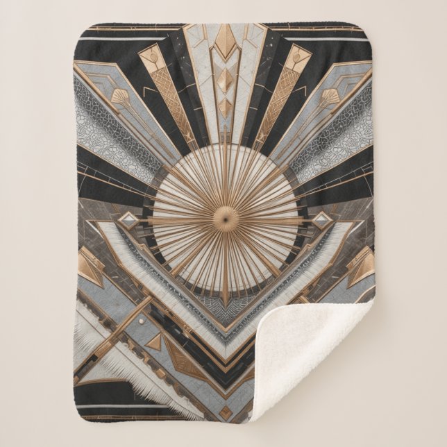 Deko Luxury Sherpadecke (Vorderseite)