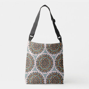 Deko Mandala Pattern Tote Bag Tragetaschen Mit Langen Trägern