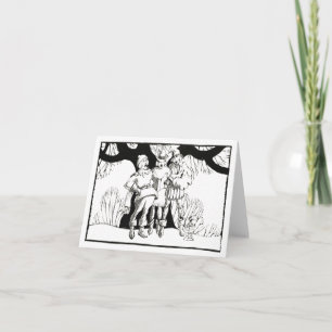 Deko mittelalterliche Vintage Holzschnitzereien Karte