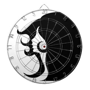 Deko-Mod-Frau-Dartboard Dartscheibe
