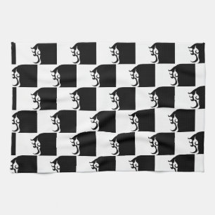 Deko Mod Woman Geschirrtuch