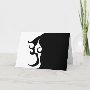 Deko Mod Woman Karte