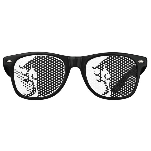 Deko Mod Woman Partybrille (Vorderseite)