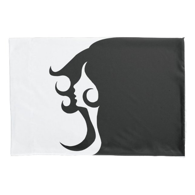 Deko Mod Woman Pillowcase Kissenbezug (Vorderseite)