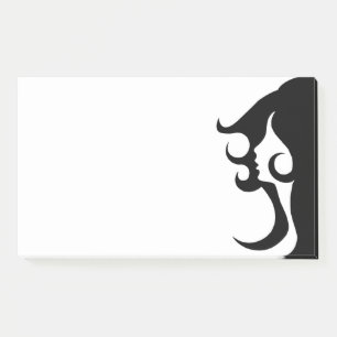 Deko Mod Woman Post-it Klebezettel