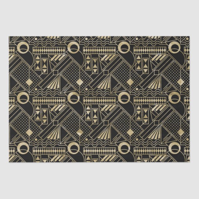 Deko-Muster für niedliche Kunst Party Seidenpapier (Vorderseite)