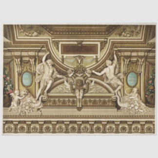 Deko-Papier der römischen Architektur Seidenpapier
