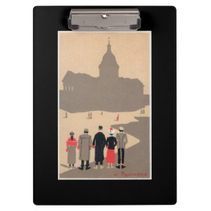Deko SceneParis, Frankreich Le Pantheon Art Klemmbrett