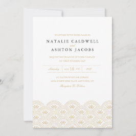 Deko Seigaiha Wedding Einladung