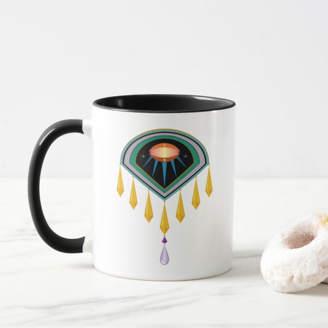 Deko Space Egg Tasse 11oz. (Mit Donut)