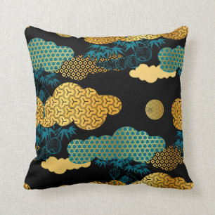 Deko-Stil der orientalischen Kunst Kissen