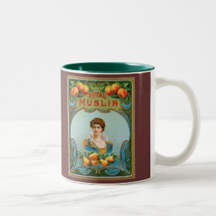 Deko-Stoff-Label Art Royal Muslin Kaffeetasse