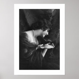 Deko verzierte Perlen aus Schwarz und Weiß