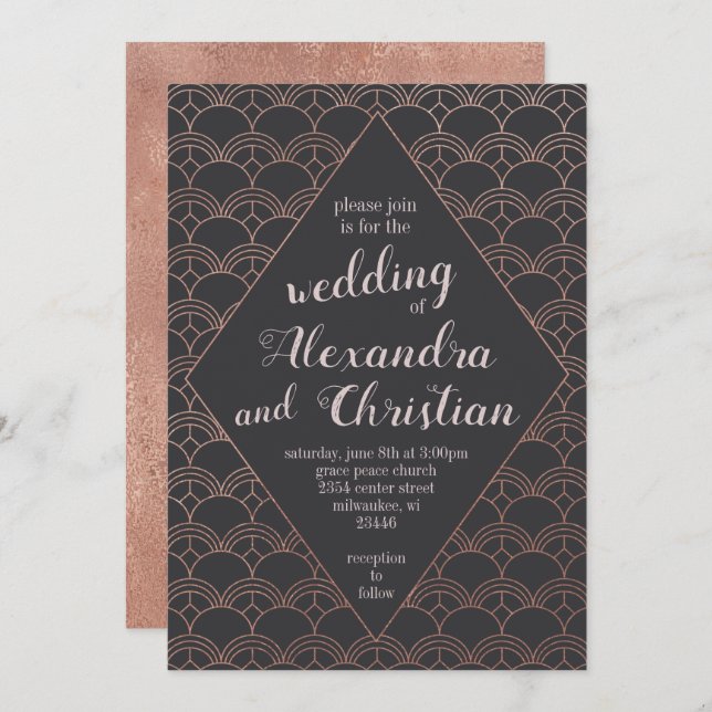 Deko Vibes Einladung (Vorne/Hinten)