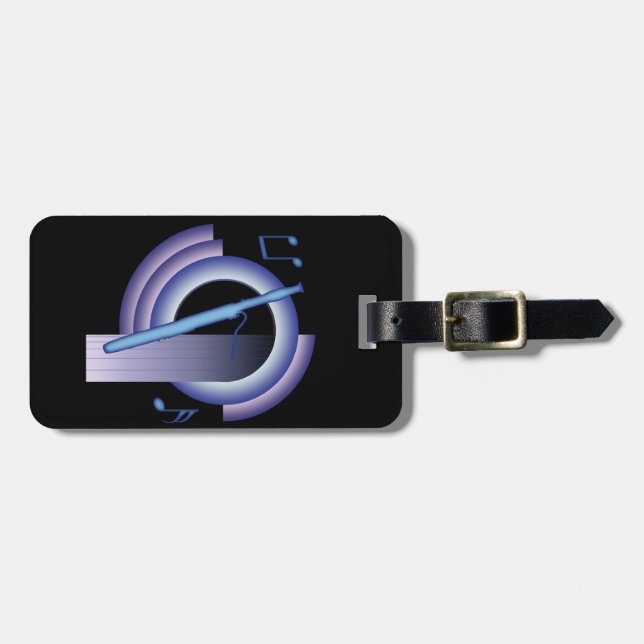 DekoBassoon Gepäckanhänger (Vorderseite horizontal)