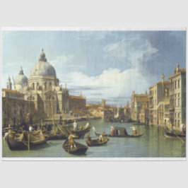 Dekodiapier zum Canale Grande von Venedig Seidenpapier