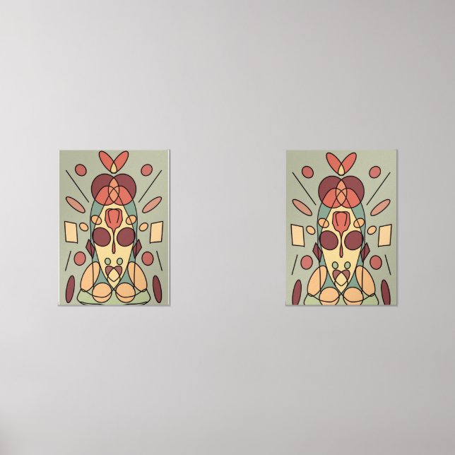 Dekokissen Bilderwand Sets (Vorderseite)