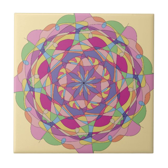 Dekokissen Fliese (Vorderseite)