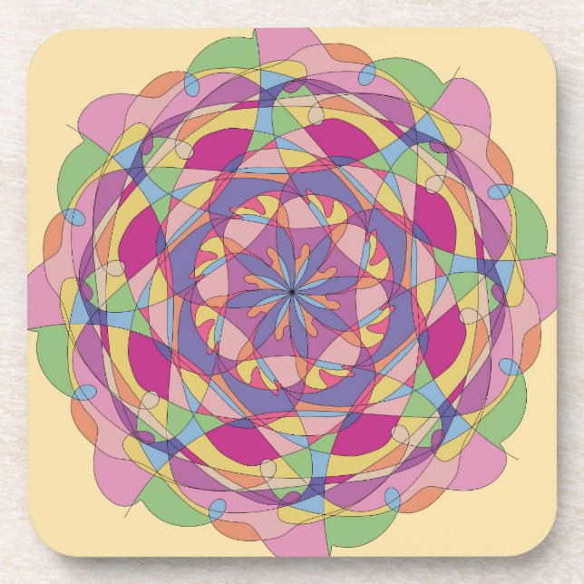 Dekokissen Getränkeuntersetzer (Vorderseite)