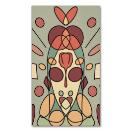 Dekokissen Magnetische Visitenkarte