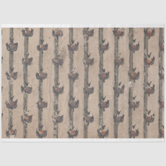 Dekopapier für abstraktes Muster und Streifen Seidenpapier (Vorderseite)