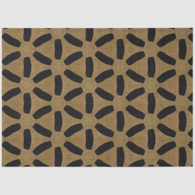 Dekopapier für afrikanische Textilmöbel Seidenpapier (Vorderseite)