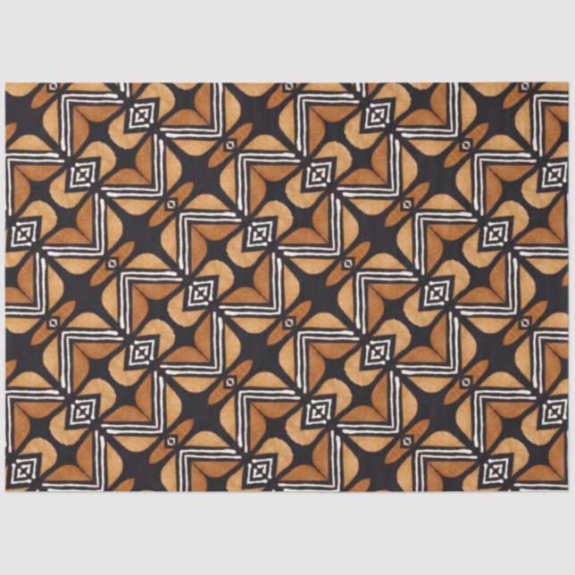 Dekopapier für afrikanische Textilmöbel Seidenpapier (Vorderseite)