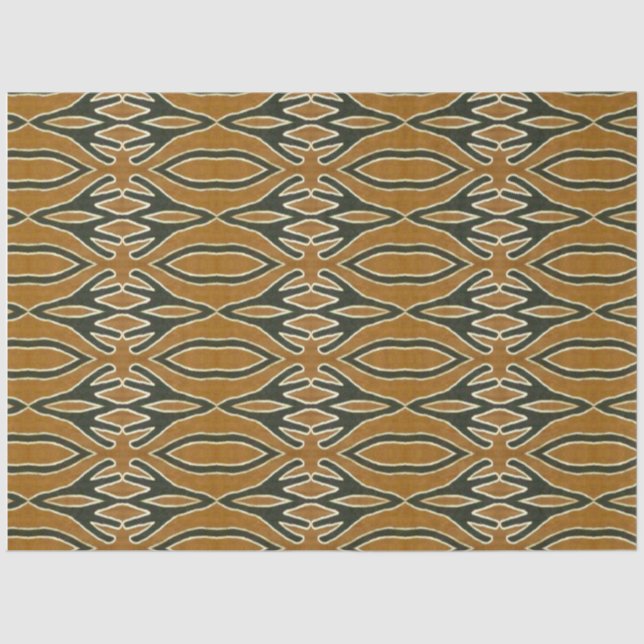 Dekopapier für afrikanische Textilmöbel Seidenpapier (Vorderseite)