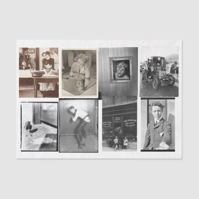 Dekopulationspapier für Variablensfotografie Seidenpapier (Vorderseite)