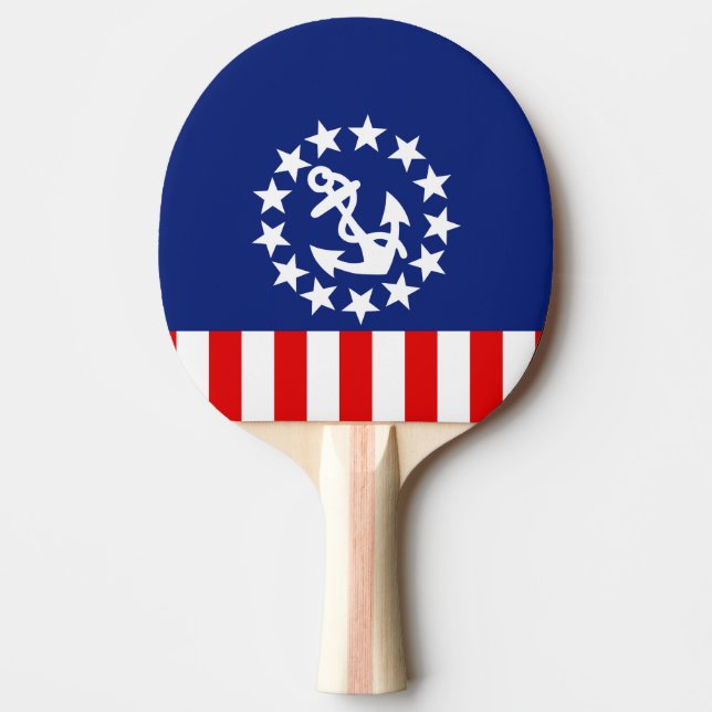 Dekor der amerikanischen Flagge Tischtennis Schläger (Vorderseite)