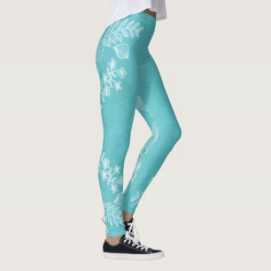 Dekor der Blume 25 Leggings