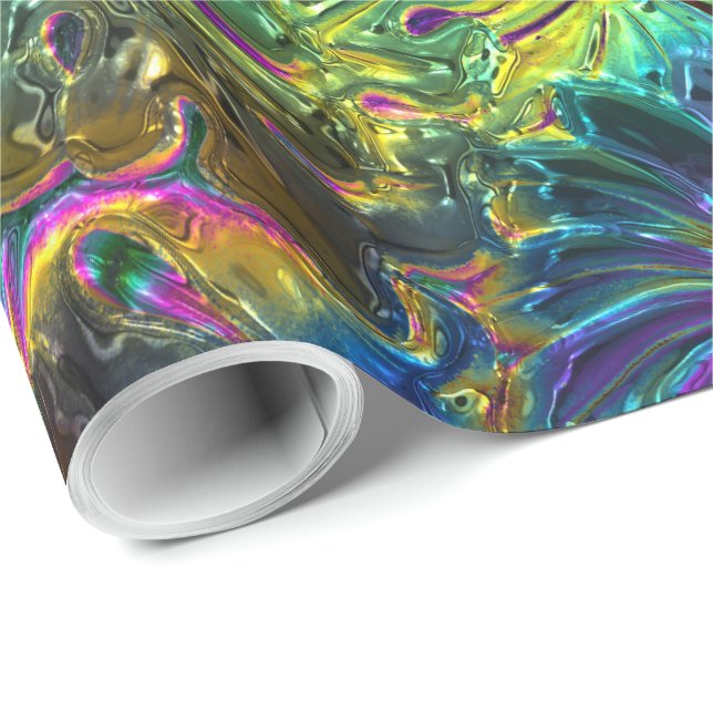 Dekor der Blume 91 Geschenkpapier (Rolleneckpunkt)