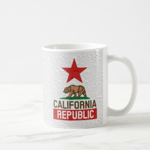 Dekor der Republik Nasskalifornien Tasse