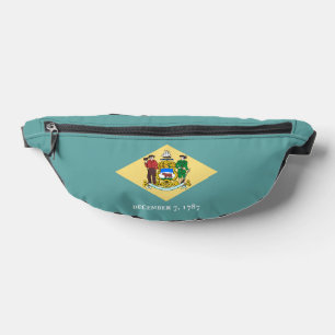 Dekor des Delaware-Zustandsflaggen Bauchtasche