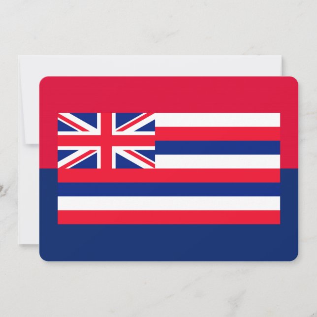 Dekor des Flaggendesigns des Hawaii-Staates (Vorderseite)