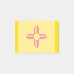 Dekor des Flaggendesigns des Staates New Mexiko Post-it Klebezettel