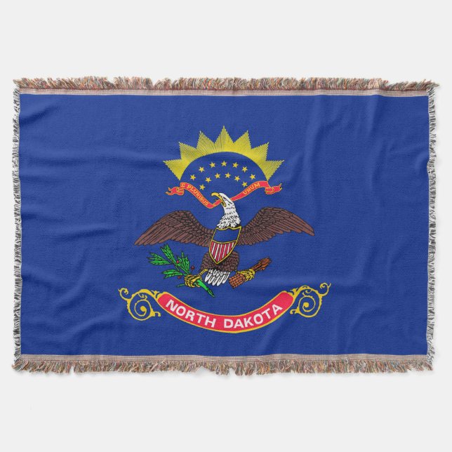 Dekor für das Design der Flagge des Staates North  Decke (Vorderseite)