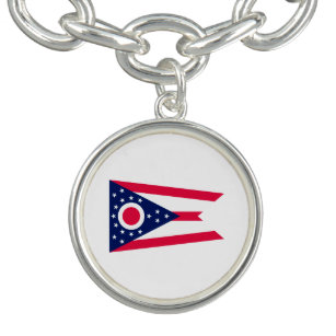Dekor für die Flaggen des Ohio-Zustands Armband