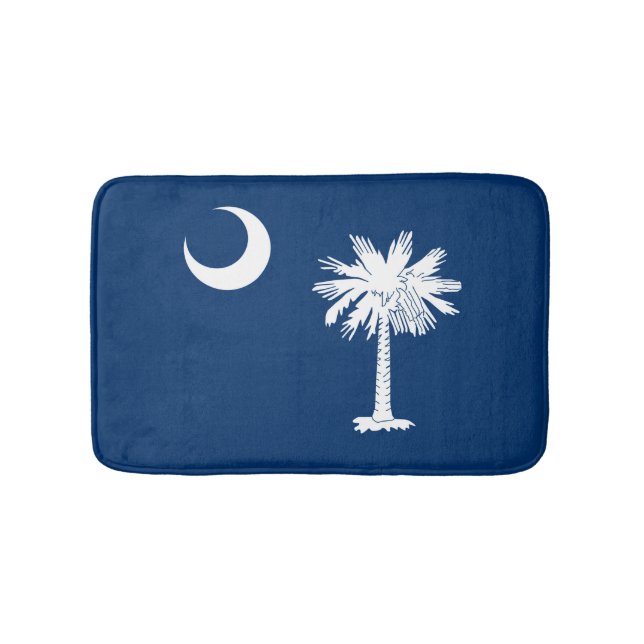 Dekor für die Flaggen des South Carolina-Staates Badematte (Vorderseite)