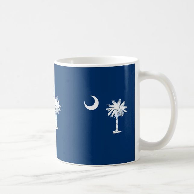 Dekor für die Flaggen des South Carolina-Staates Tasse (Rechts)