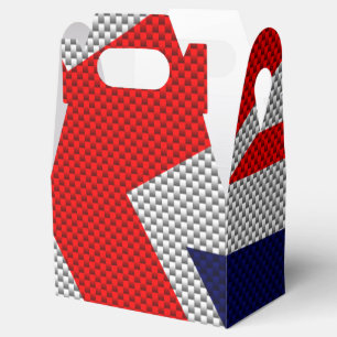 Dekor im Stil eines Universums-Jack-Carbon-Faserve Geschenkschachtel